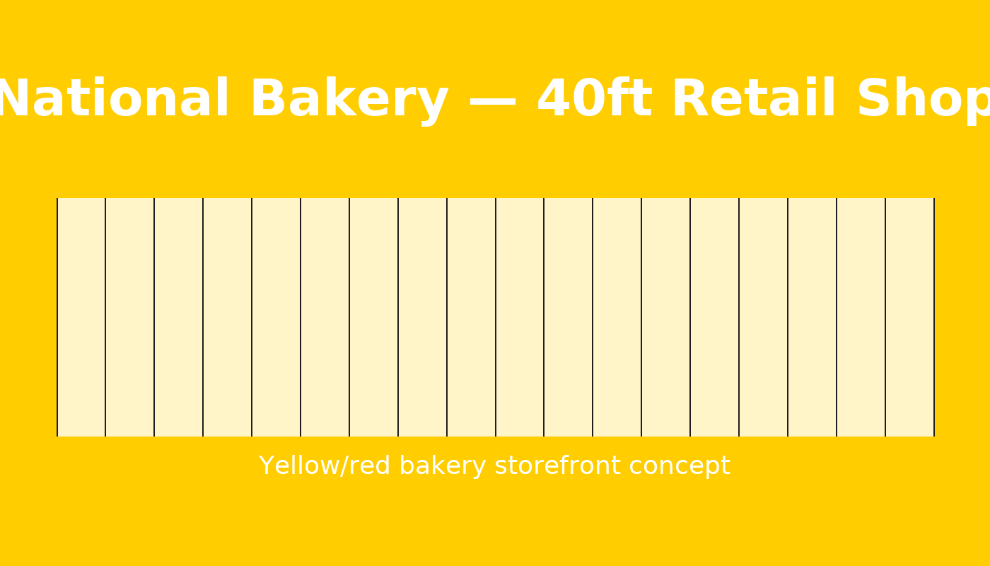 National Bakery mockup